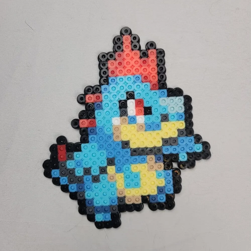 Croconaw Menu Icon Perler Bead Pixel Art